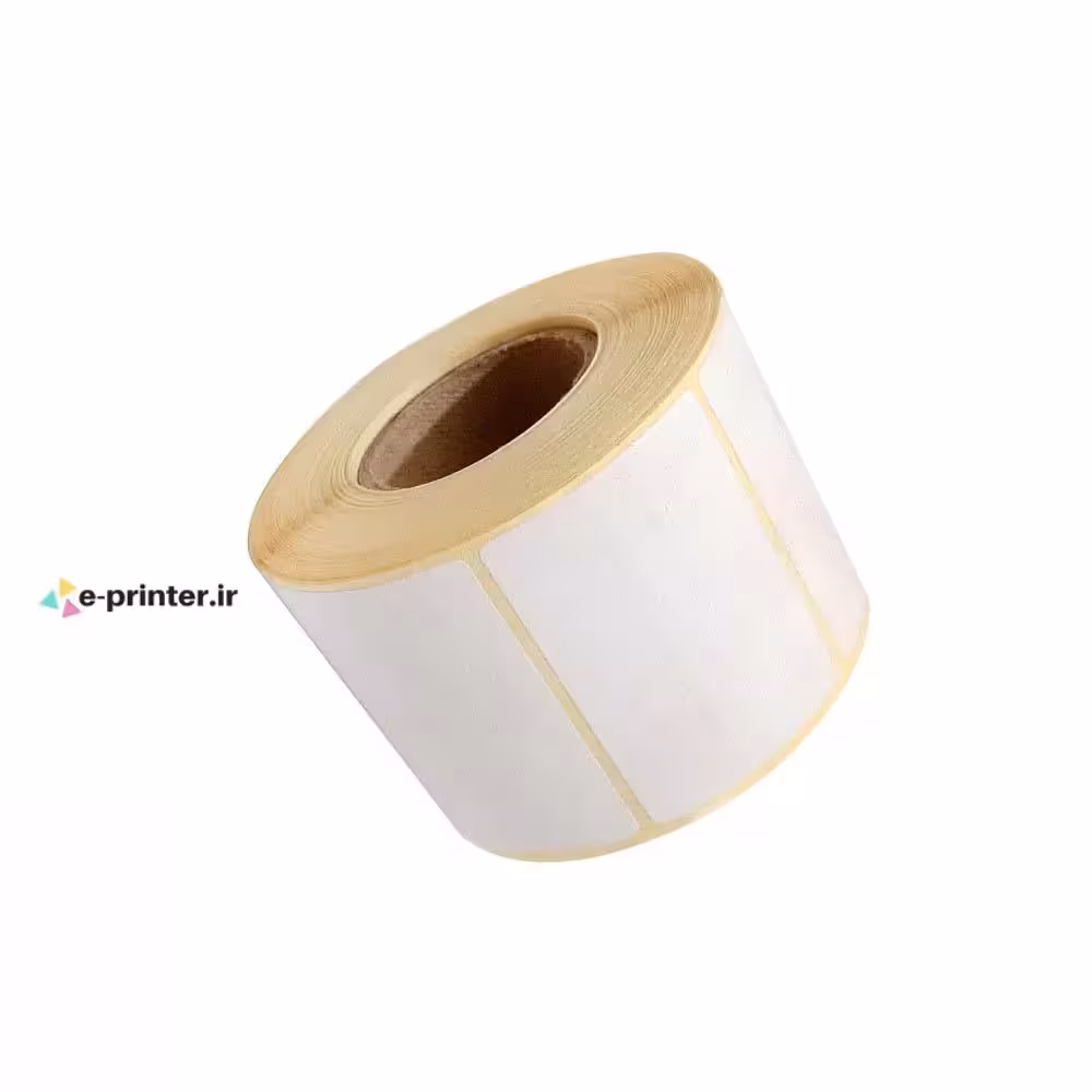لیبل کاغذی اندازه 60*80 - تک ردیفه 1000 عددی