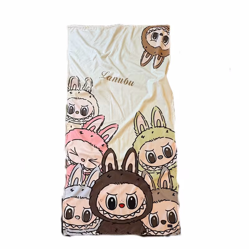 حوله استخری مدل labubu کد 01 سایز 80x150 سانتی متر | کالا مکس