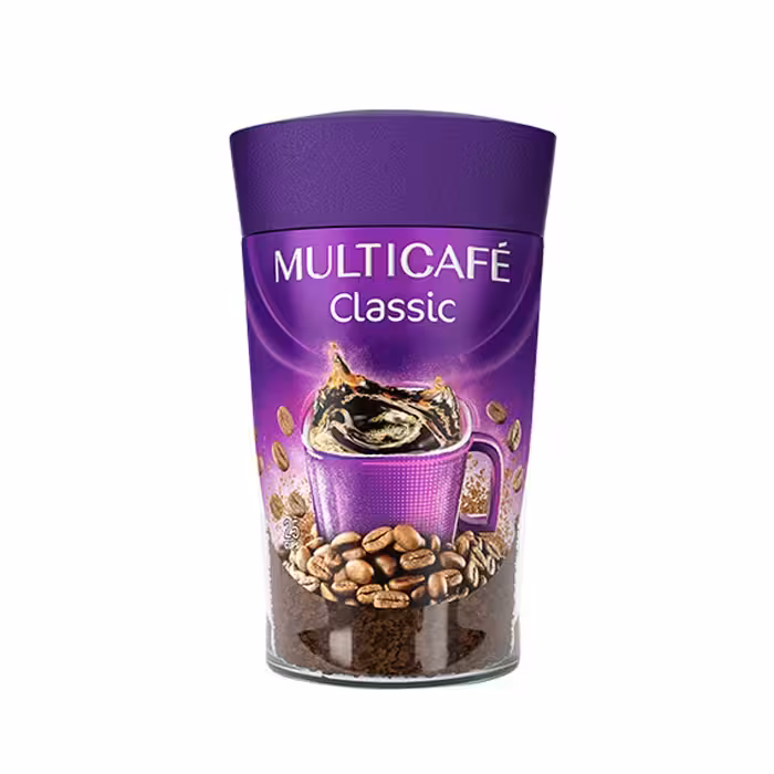 قهوه فوری کلاسیک مولتی کافه MultiCafe وزن 100 گرم