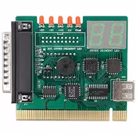 دیباگر و عیب یاب کامپیوتر 2 نمایشگر (PCI &amp; USB)