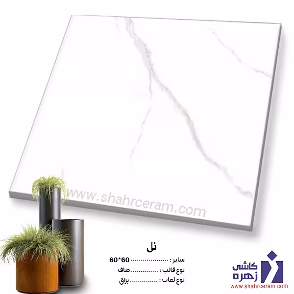 سرامیک پرسلان نل 60*60 کاشی زهره