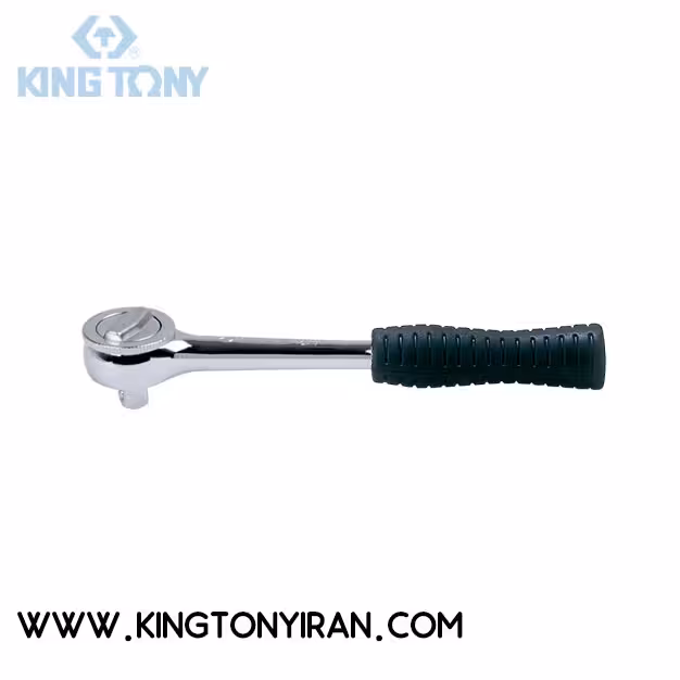 3725-08G –  دسته بکس جغجغه 3/8 درايو روکشدار 20 سانت  کينگ توني