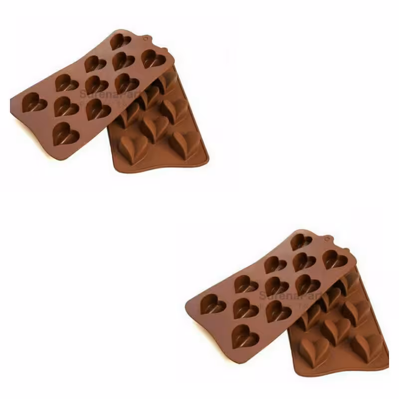 قالب سیلیکونی شکلات قلب کد4