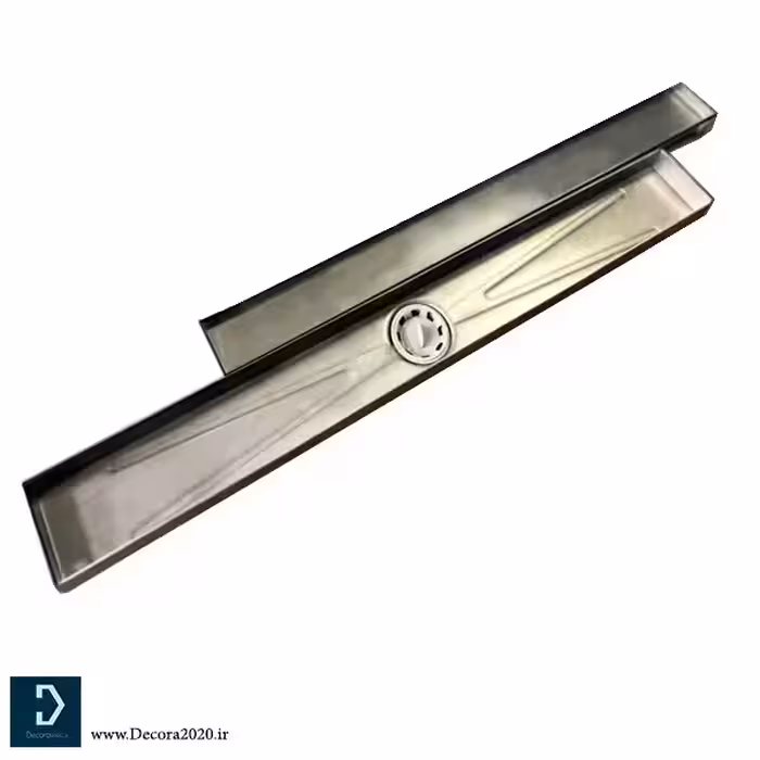 کفشور خطی سرامیک خور پلاس شیاردار 60 سانتی متری Visam