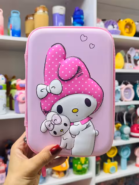 جامدادی کتابی برجسته طرح ملودی 3