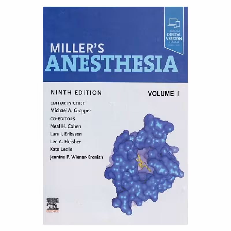 کتاب Miller’s Anesthesia مجموعه 4 جلدی (ویرایش نهم)