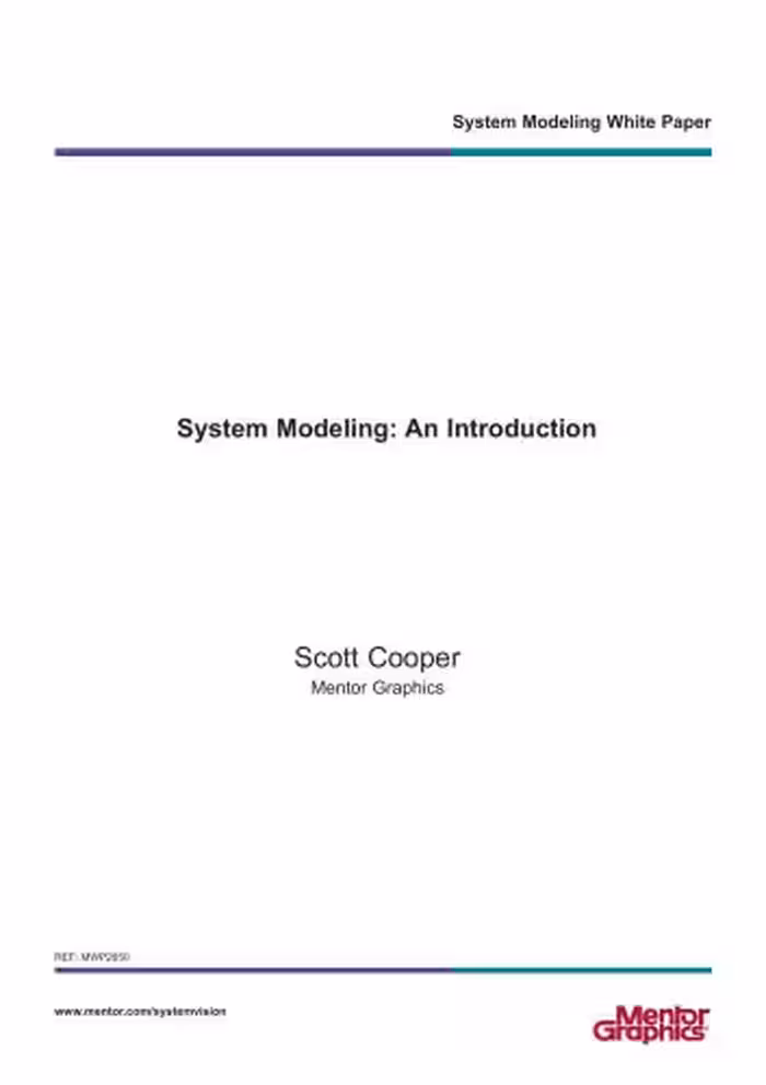 خرید و دانلود نسخه کامل کتاب System Modeling: An Introduction