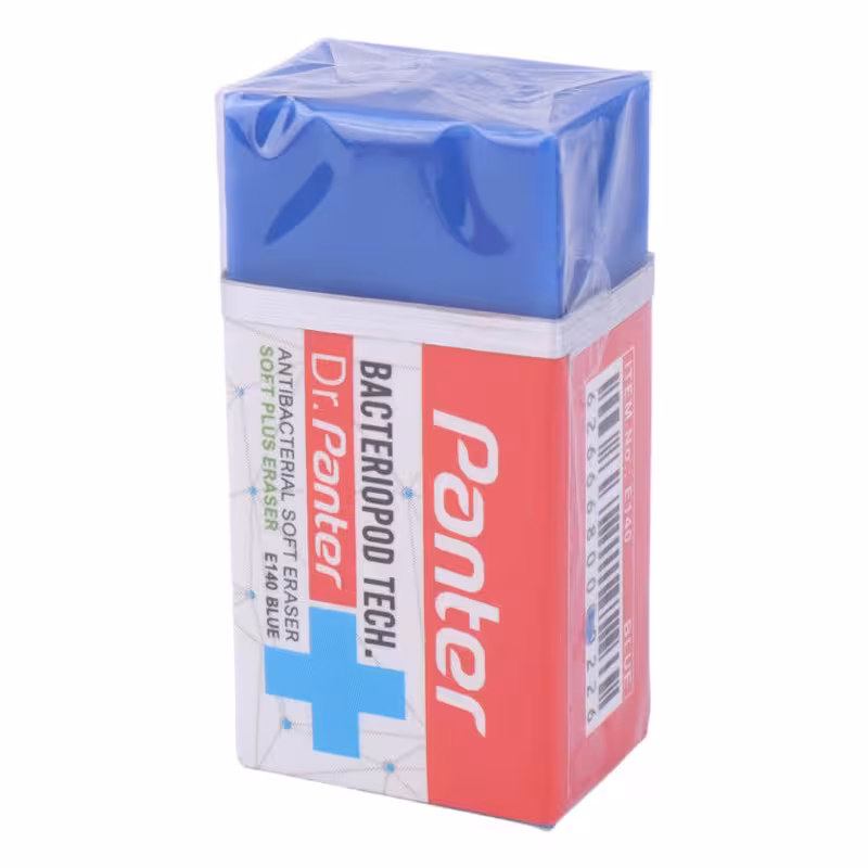 پاک کن پنتر Anti-Bacterial Soft Plus E140 بسته 30 عددی