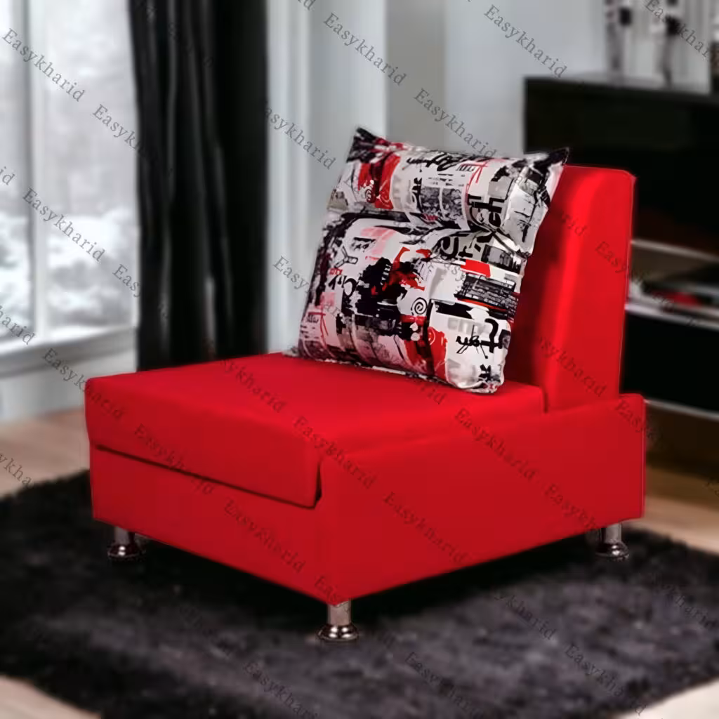 مبل تختخواب شو 1 نفره مدل آلما بدون دسته