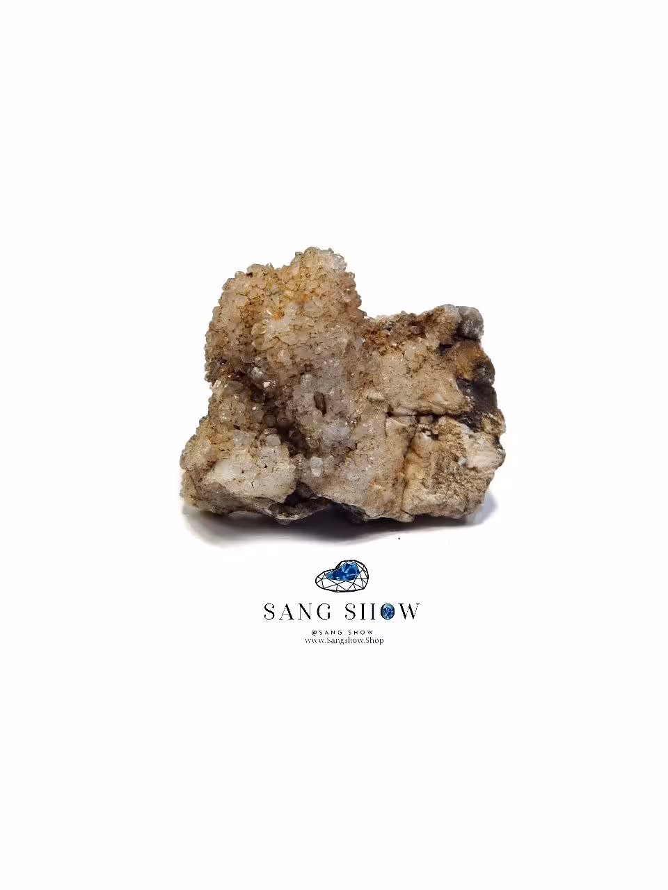 کریستال کوارتز سیترین دار نمونه استثنایی درخشان معدنی S1477