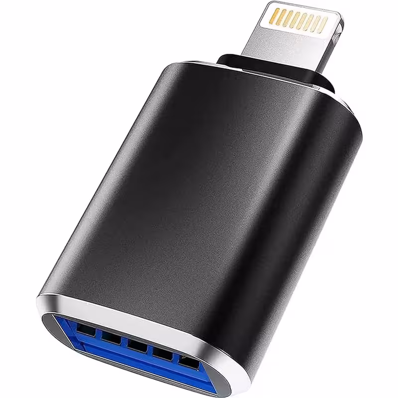 مبدل USB OTG به لایتنینگ مدل JH-049