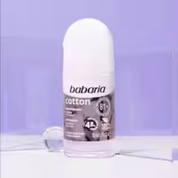 مام رول ضد تعریق باباریا حاوی کتان پنبه Babaria Cotton