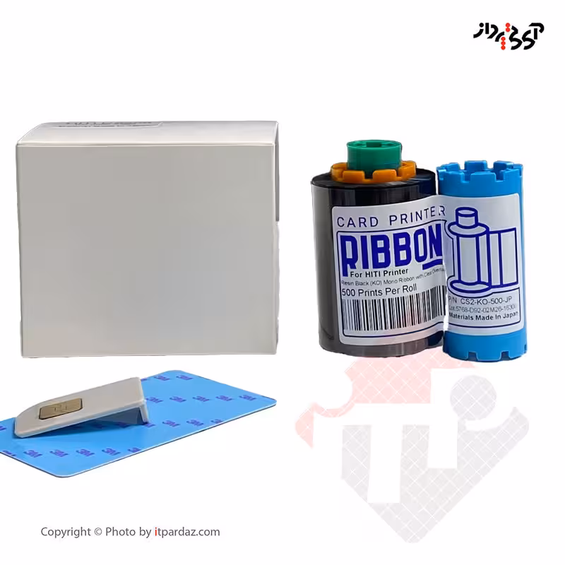 ریبون مشکی پرینتر کارت هایتی مدل CS200 KO