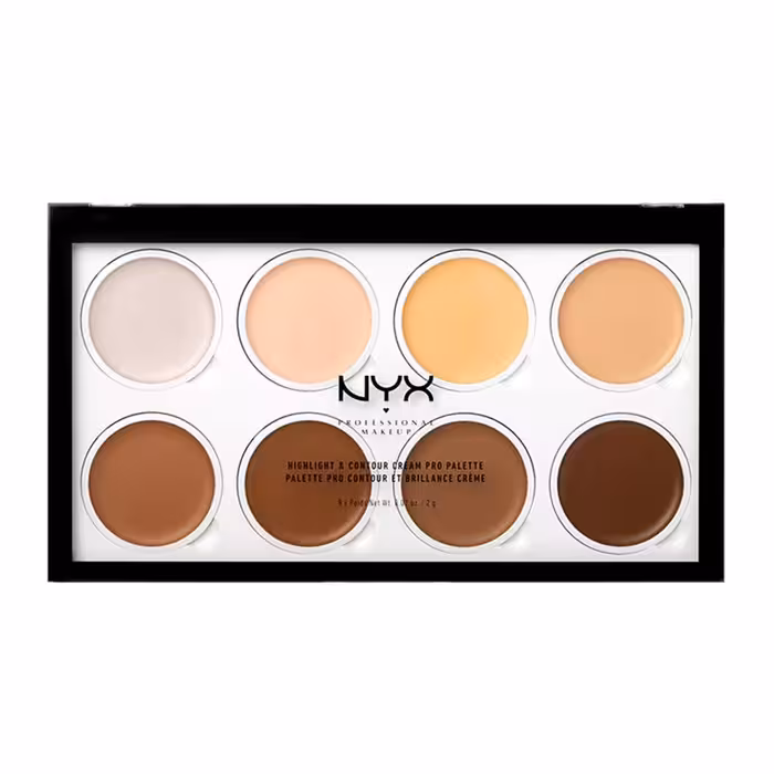 پالت کانتور و هایلایت کرمی نیکس NYX Professional حجم 16 گرم