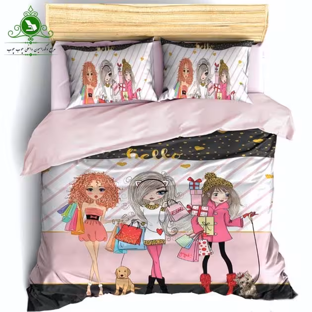 روتختی یک نفره دخترانه مدل سه دختر