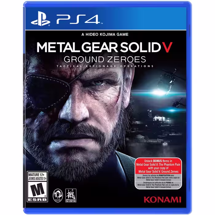 Metal Gear Solid V: Ground Zero – PS4
