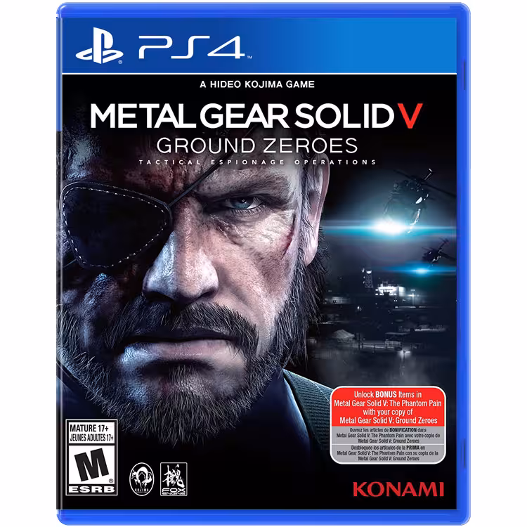 Metal Gear Solid V: Ground Zero – PS4
