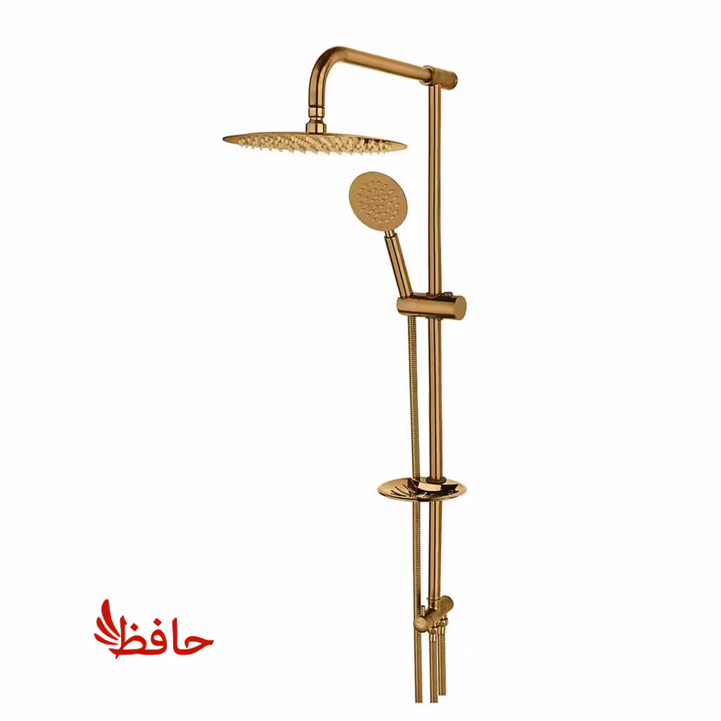 علم دوش دوکاره راسان مدل تینا طلایی