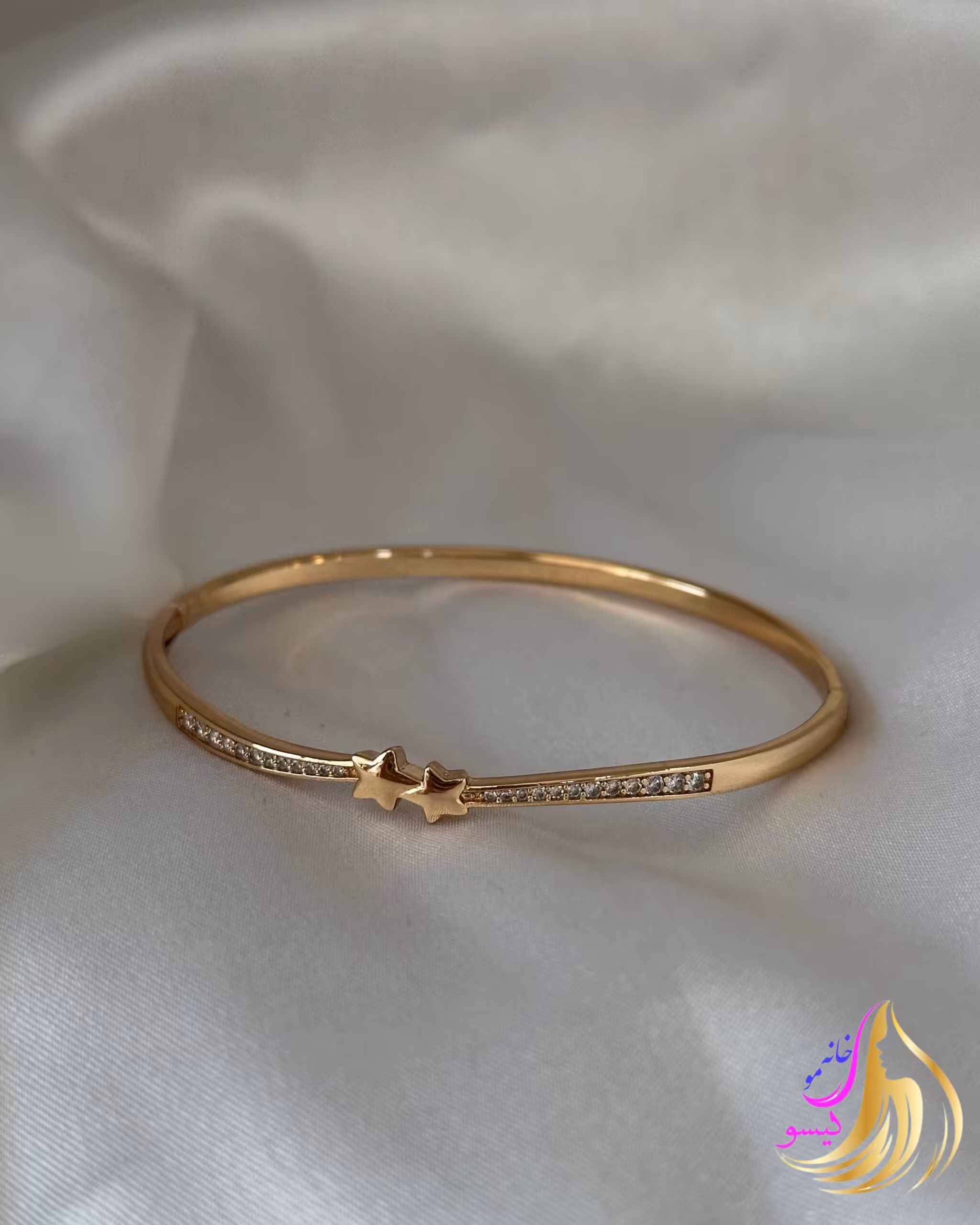 دستبند بنگل ژوپینگ زنانه کد 782