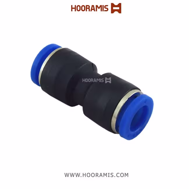 فیتینگ رابط مستقیم پنوماتیک شلنگ به شلنگ 8 میلیمتر