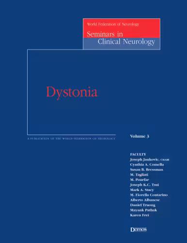 خرید و دانلود نسخه کامل کتاب Dystonia (World Federation of Neurology Seminars in Clinical Neurology, Volume 3)