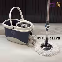 سطل و زمین شوی چرخشی پدال دار آبی نیلی لیمون 2022