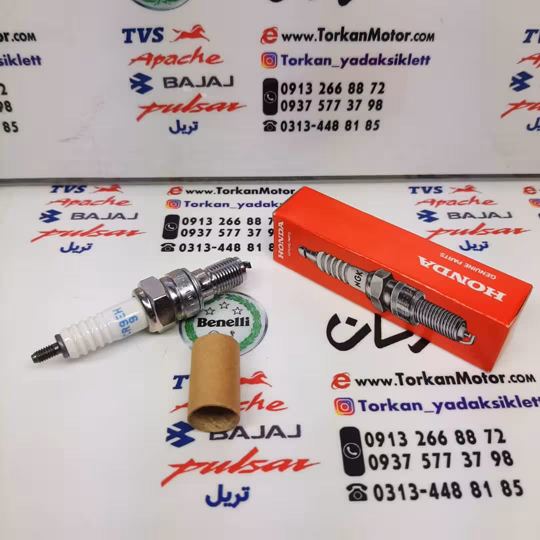 شمع NGK ( هوندا ) پایه بلند ، نیم رزوه (CR9) ژاپن اصلی