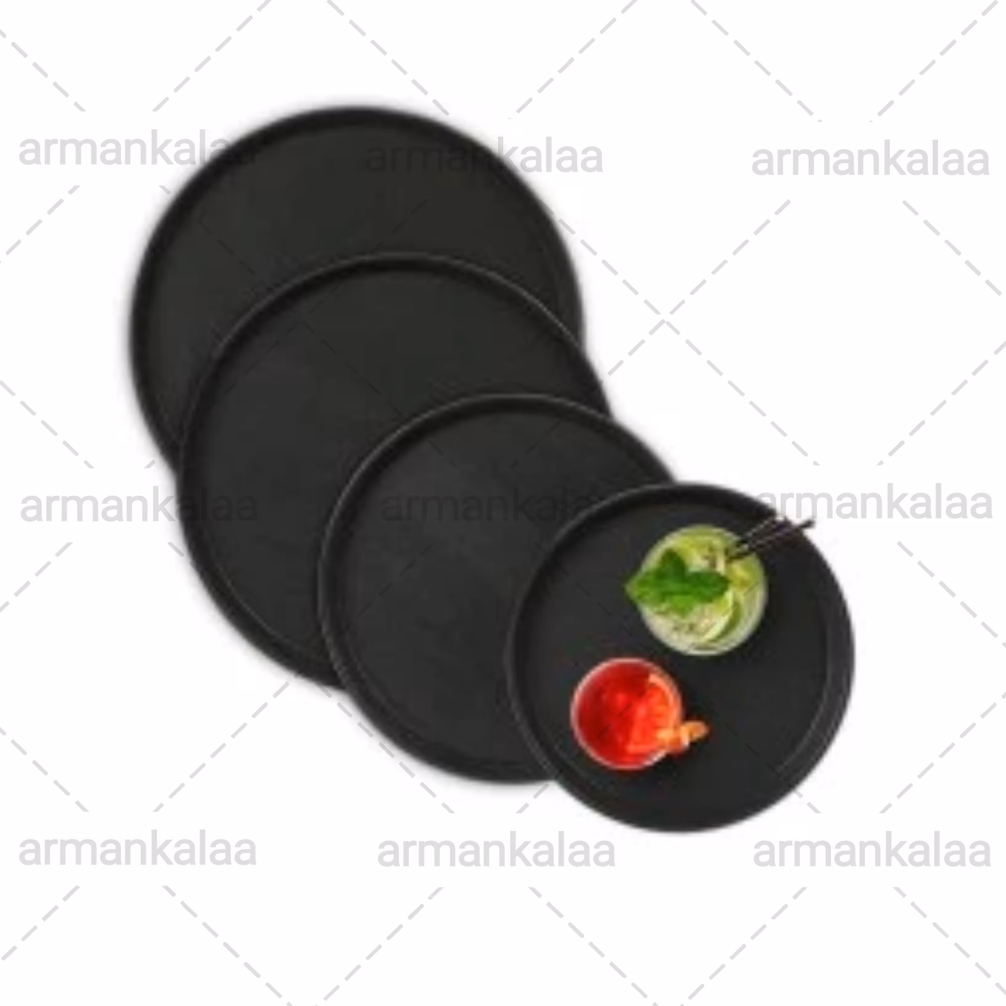 سینی ترمزدار گرد 40