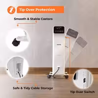 شوفاژ برقی جی پاس مدل GRH28554UK