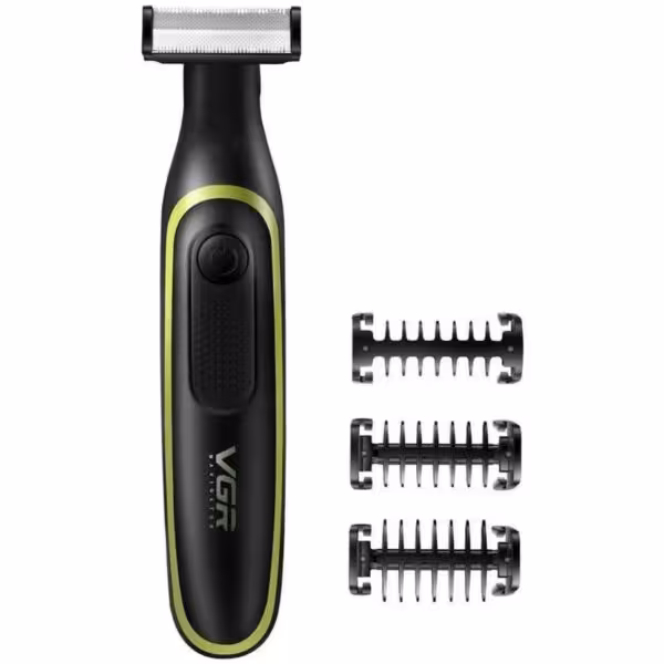 ماشین اصلاح ژیلت مدل V-017 با تکنولوژی برش مستقیم و ضد آب