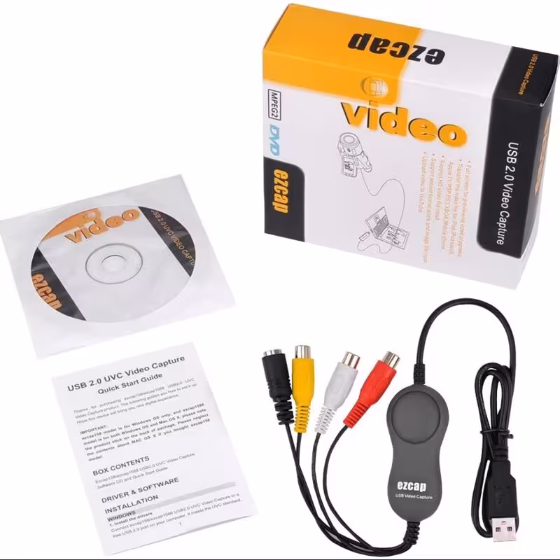 کارت کپچر ایزکپ 159 ezcap159 USB 2.0 Video Capture Adapter for