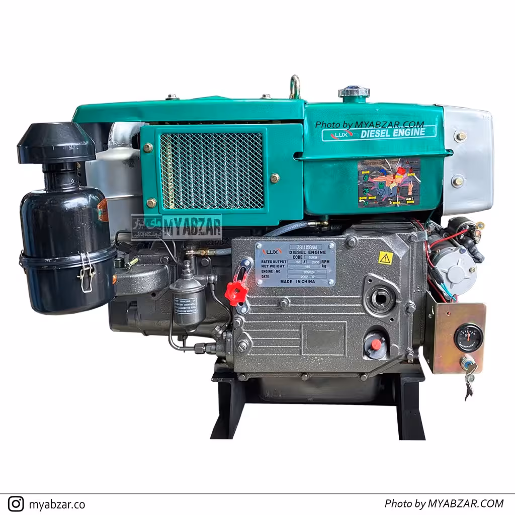 موتور دیزلی 22 اسب لوکس مدل LUX ZS1115GNML
