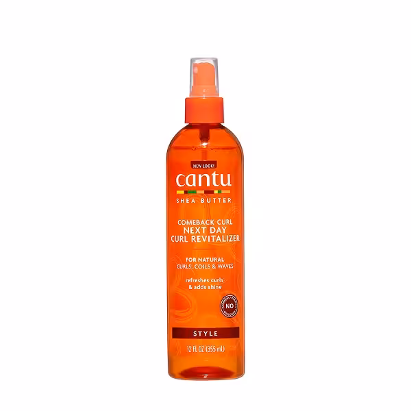 اسپری ریفرش شی باتر کنتو حجم 355 میل Cantu Comeback Curl Next Day Curl Revitalizer