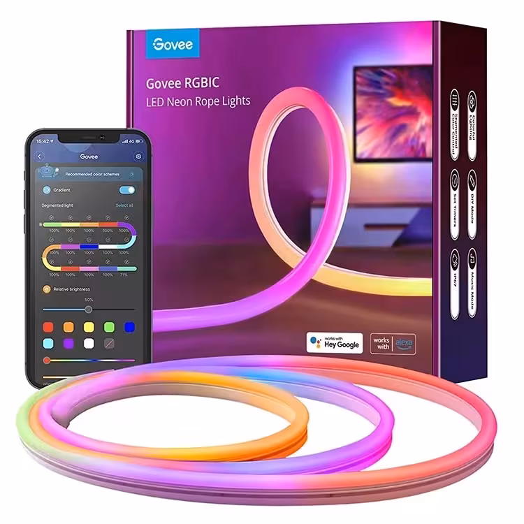 خرید  ریسه نئونی 3 متری گووی Govee Neon Rope RGBIC