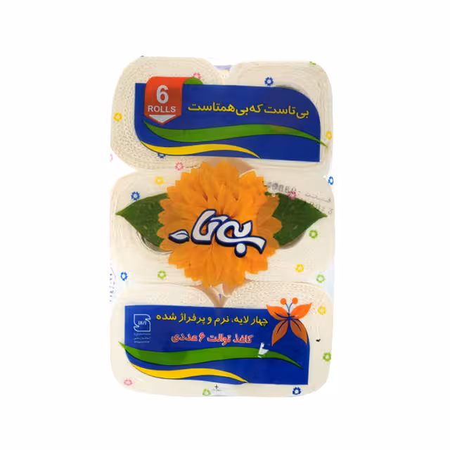 دستمال توالت بی تا 6 عددی