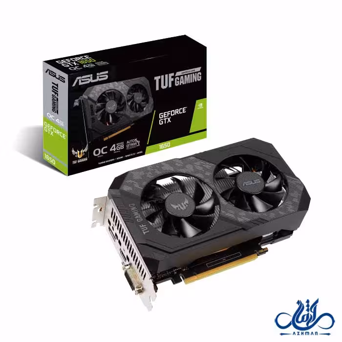 کارت گرافیک ایسوس TUF-GTX1650-4GD6-GAMING OC 4GB