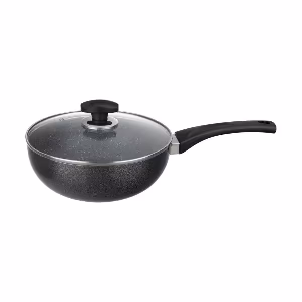 تابه WOK کادویی سایز 22 عروس تفلون