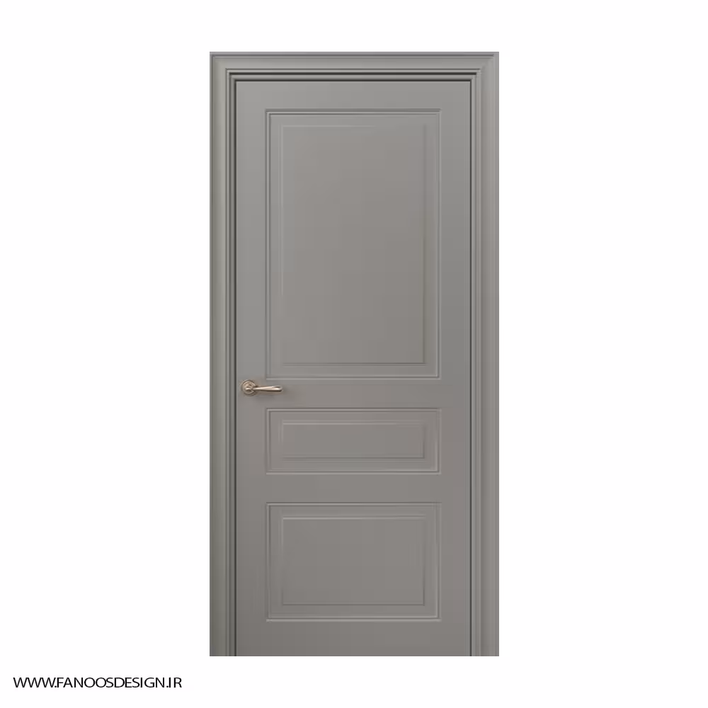 درب سه قاب اتاق خواب CNC کد 1192