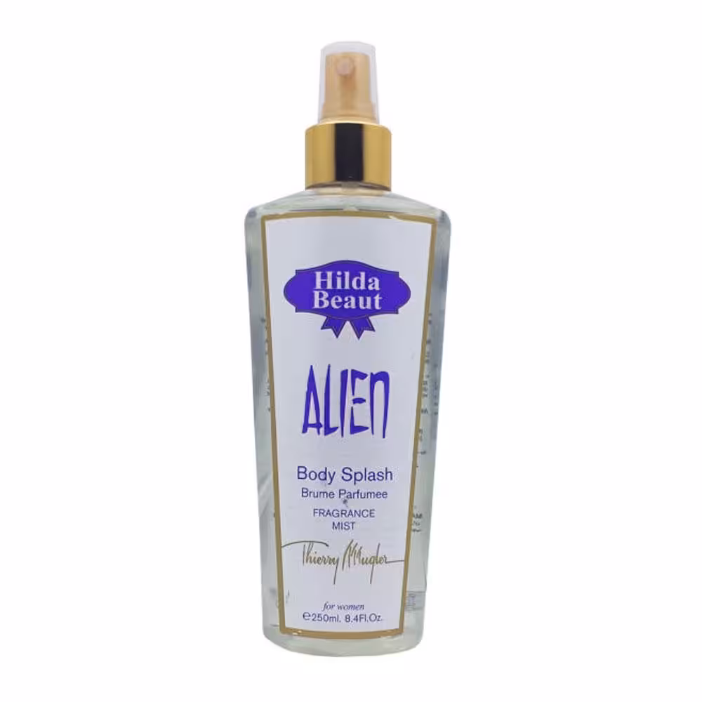 بادی اسپلش هیلدا بیوت الین Hilda Beaut Alien Body Splash حجم 250 میلی لیتر