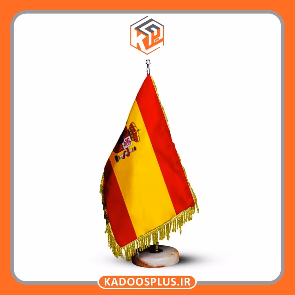 پرچم رومیزی اسپانیا