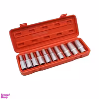 سری آچار بکس مدل سویفت کد YP-TAIWAN-E8-E24MM-1/2INCH مجموعه 12 عددی