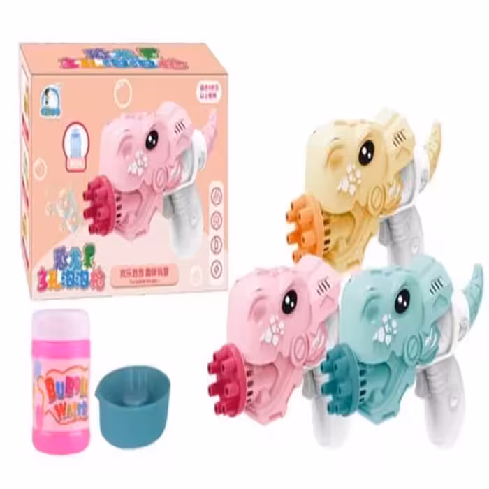 اسباب بازی تفنگ حباب ساز طرح دراگون جذاب زیبا مناسب هدیه