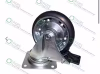 چرخ اصفهان بلبرینگی کفی ترمزدار قطر 200