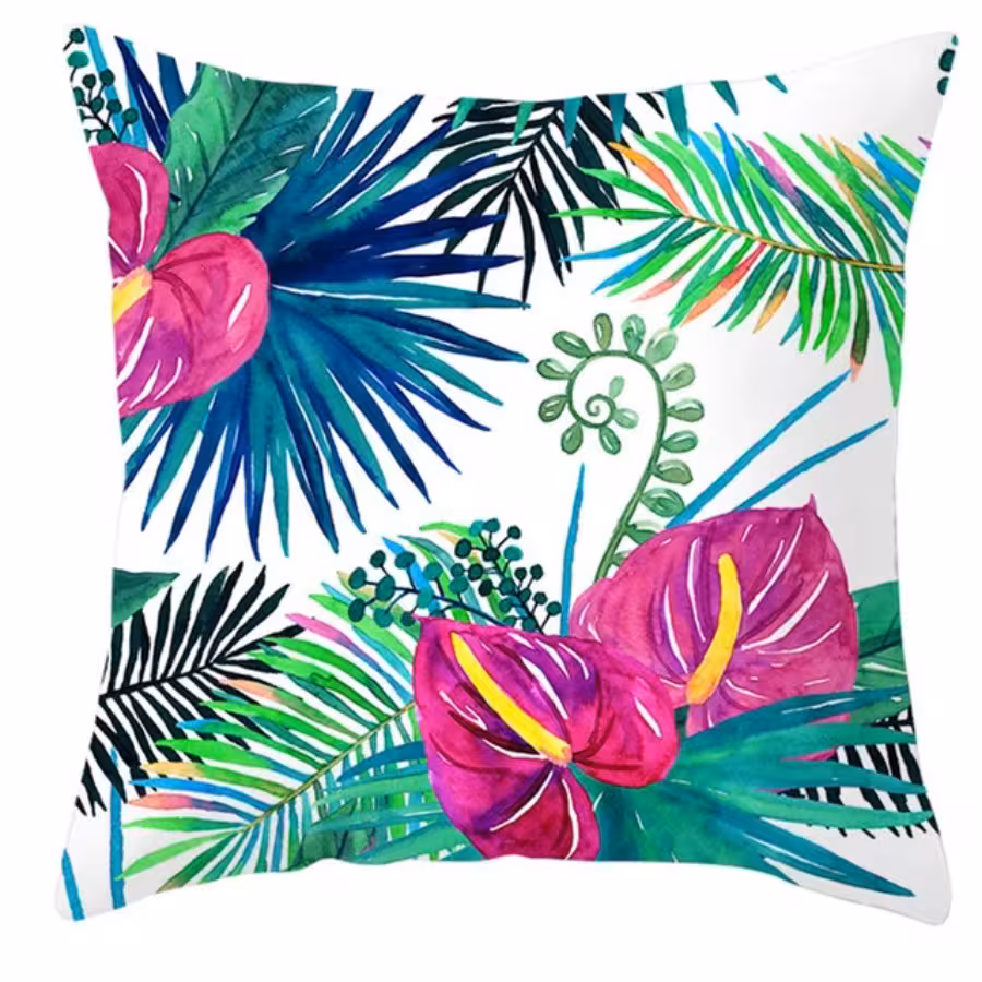 کاور کوسن چاپی طرح گل کد 2209