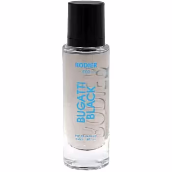 عطر جیبی مردانه رودیر مدل BUGATTI BLACK حجم 30 میلی لیتر