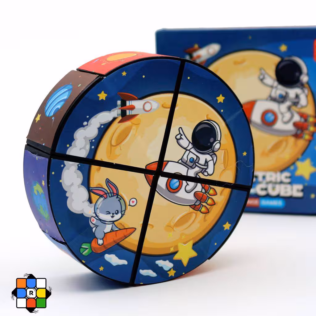 روبیک دایره ای تاشو طرح فضانورد
