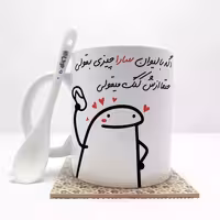 خرید ماگ-لیوان   اگه با لیوان سارا چیزی بقولی (با قابلیت تغییر نام) بدون .،زیر لیوانی  . کد 50