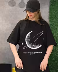 تیشرت لانگ‌ماه نخ پنبه سوپر