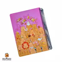 دفتر خط دار 100 برگ طرح کاپی بارا لانگو (lango)