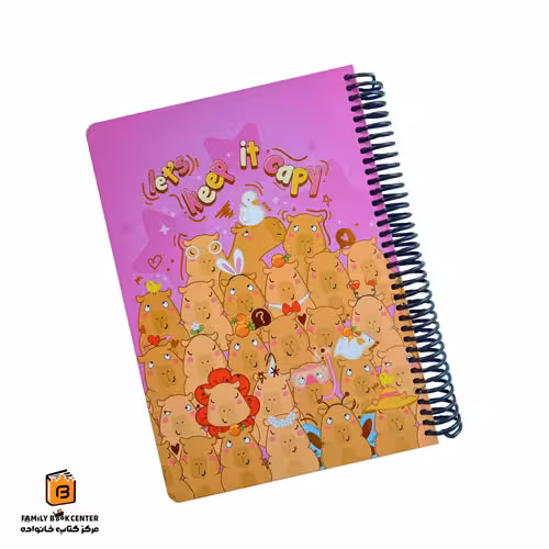 دفتر خط دار 100 برگ طرح کاپی بارا لانگو (lango)